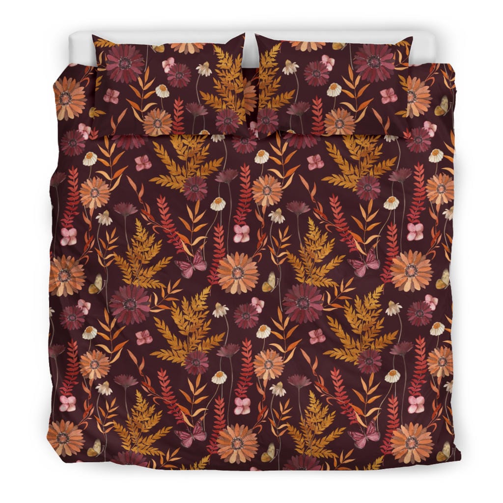 Wine Color Sweet Fields Quilt, Doona & Duvet Covers