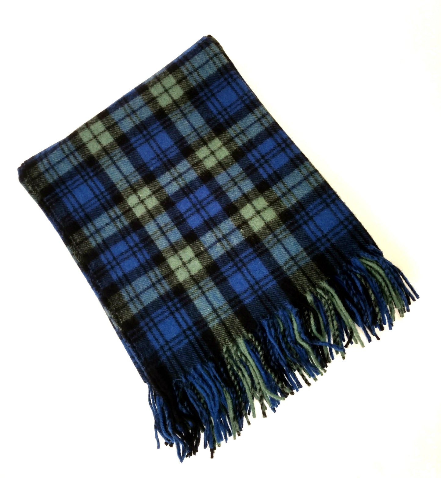 "Campbell Ancient" Wool Blend Blanket