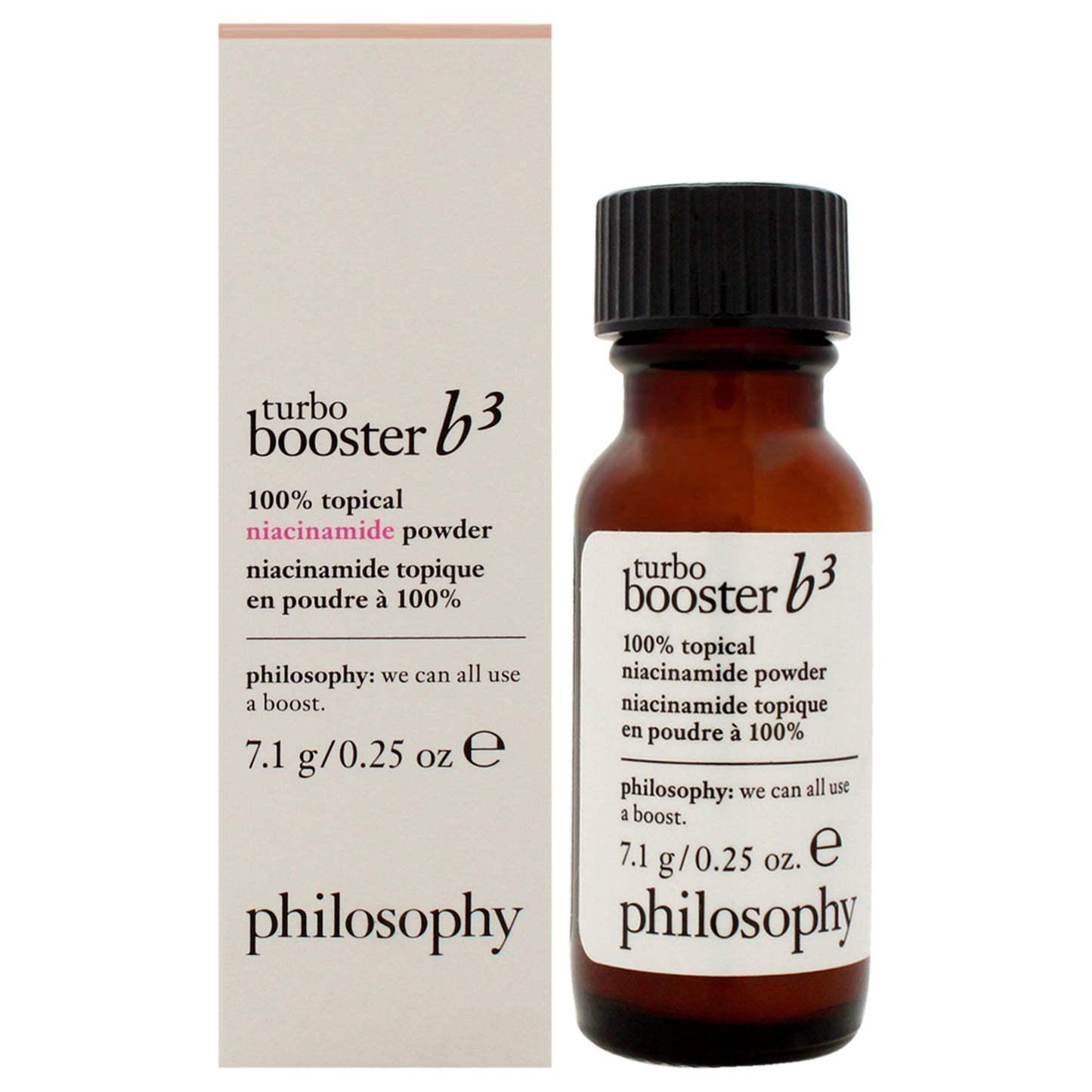 Turbo Booster Niacinamide B3 Powder by Philosophy for Unisex - 0.25 oz Powder