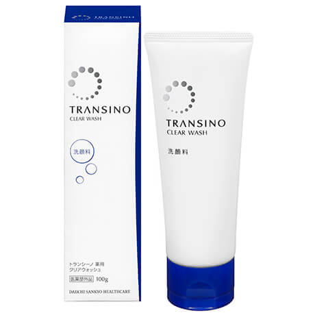 Transino Clear Facial Wash 100g - Moisturizing and Medicated with Vitamin C