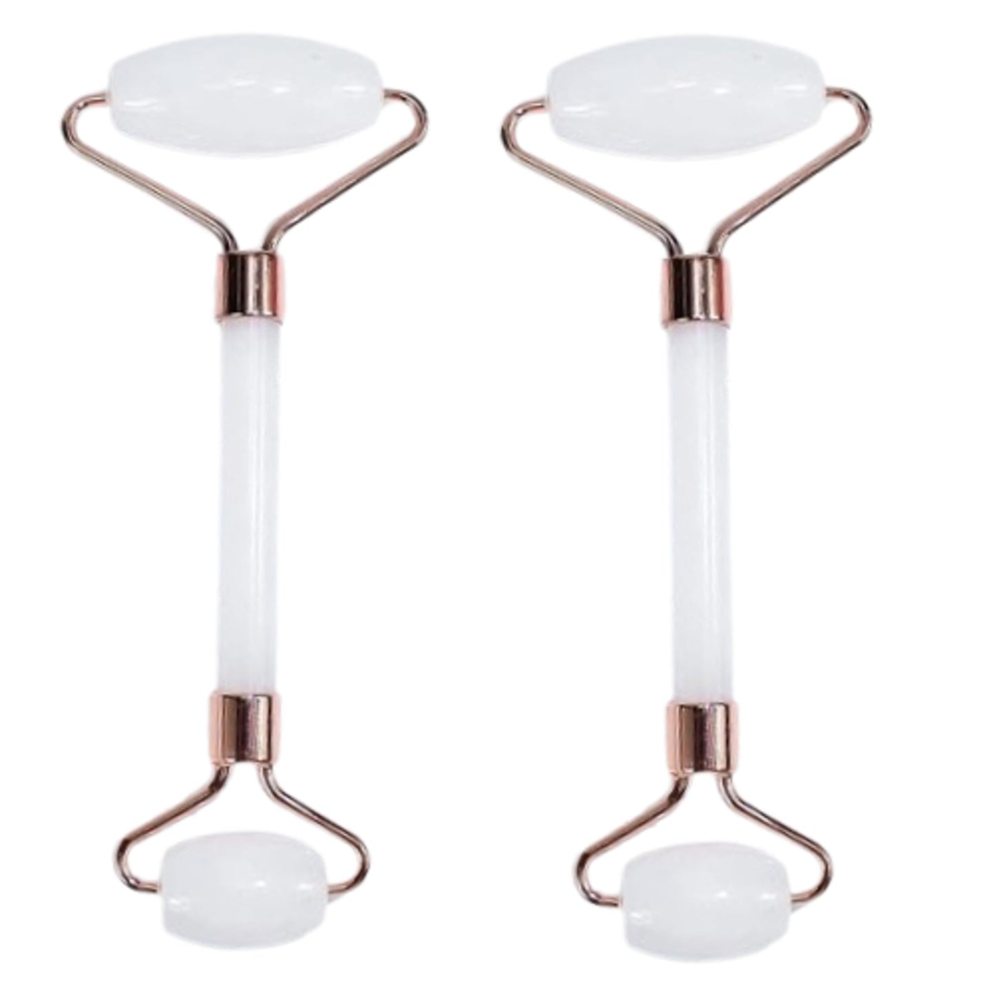 Unisex 2 Pack Opal Facial Roller - Anti-Aging Face, Eye & Body Beauty Roller