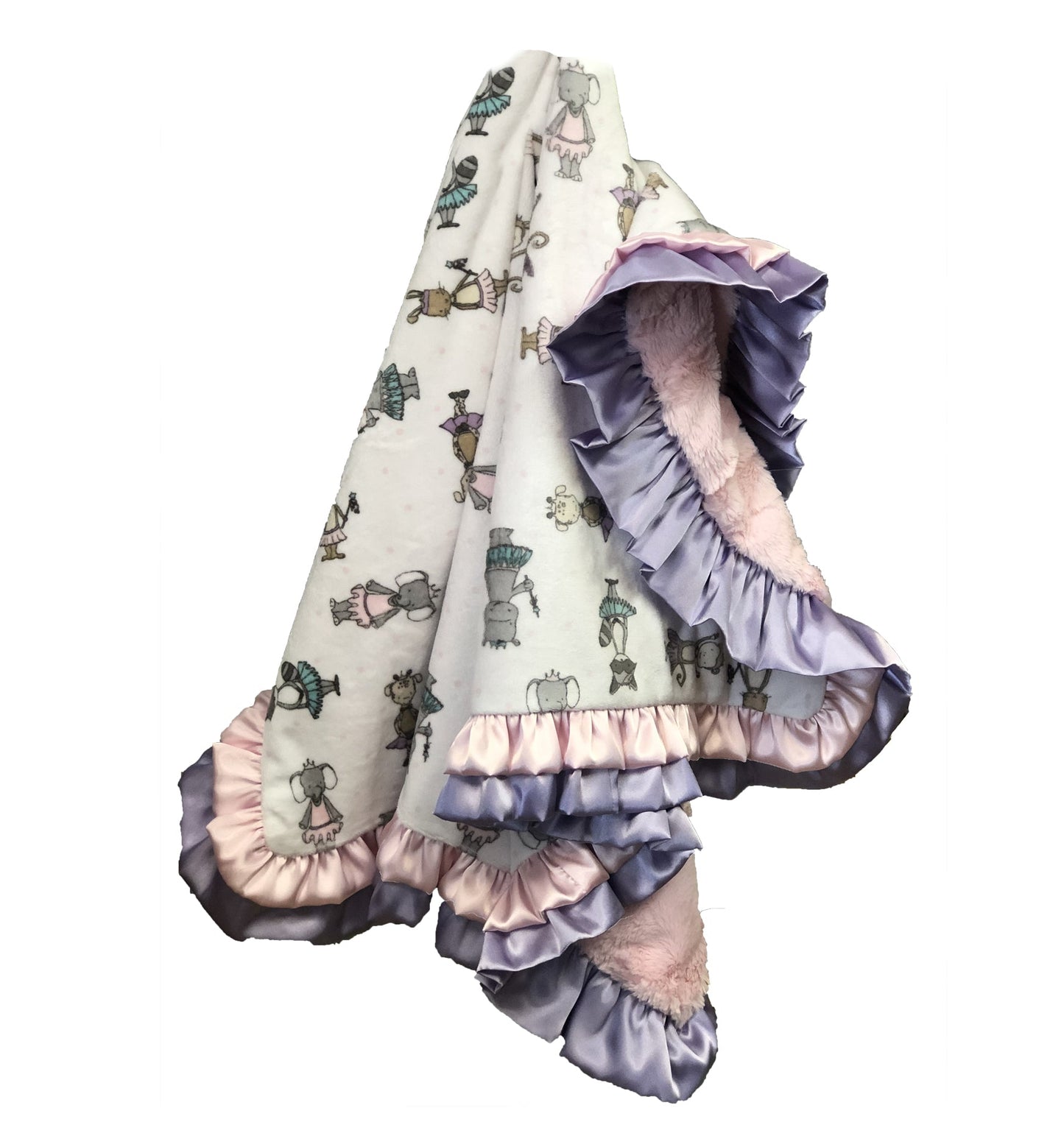 Tutu Cute Blanket w/ Pink Cuddle - DR