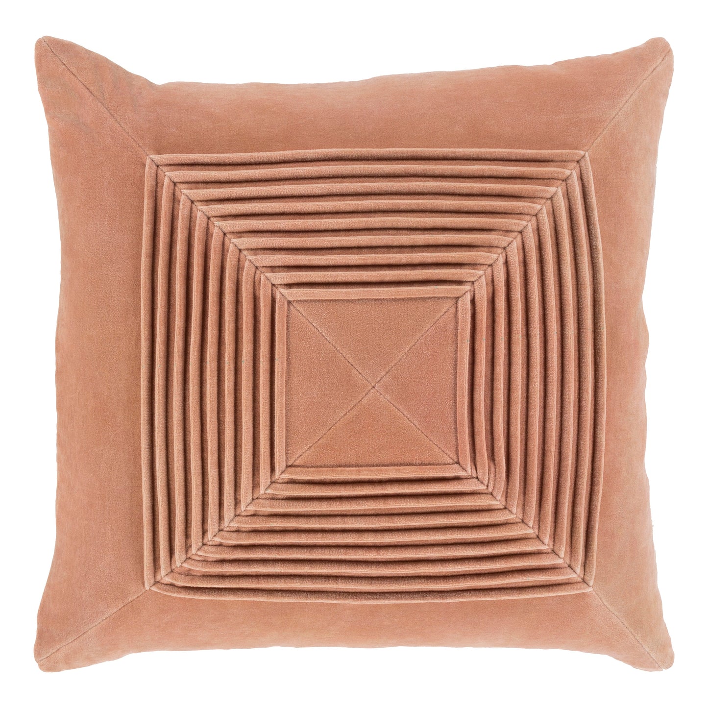 Akira Pleated Velvet Pillow