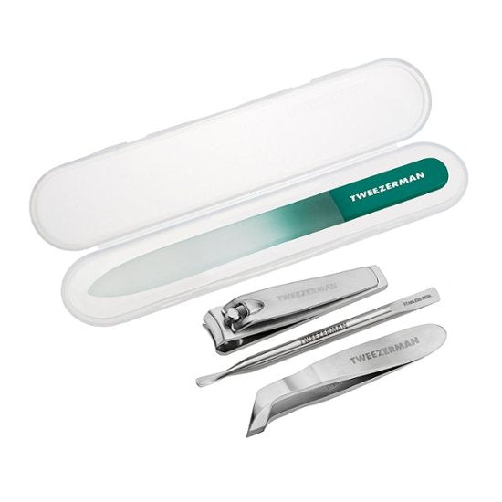 Tweezerman - Emerald Shimmer Nail Care Set - #4296R