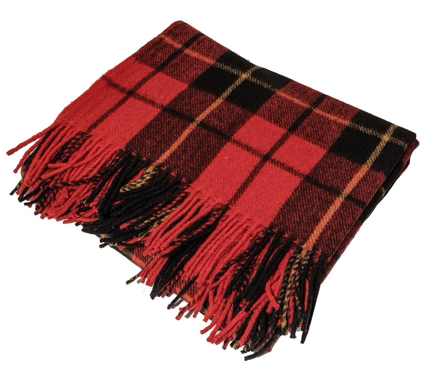 "Wallace" Wool Blend Blanket