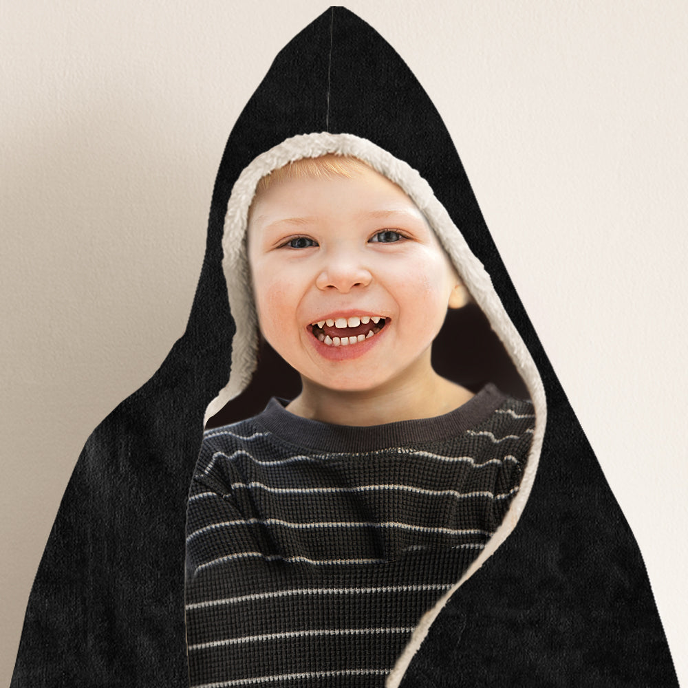 Unspekable Kids Game Hoodie Blanket, Colorful Frog Hooded Blanket