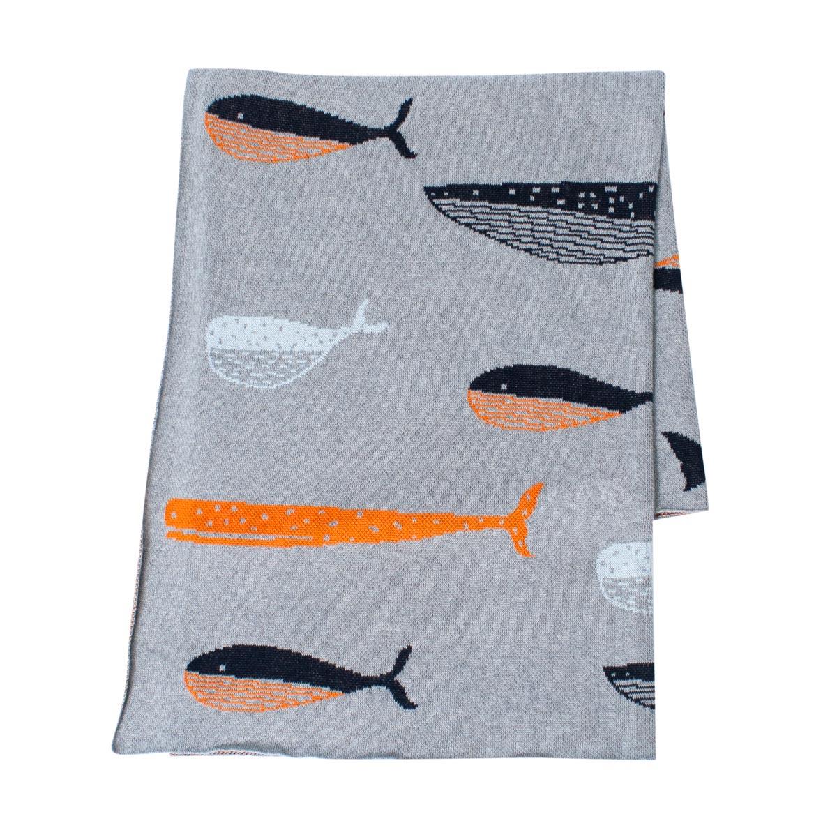 Whale Baby Throw