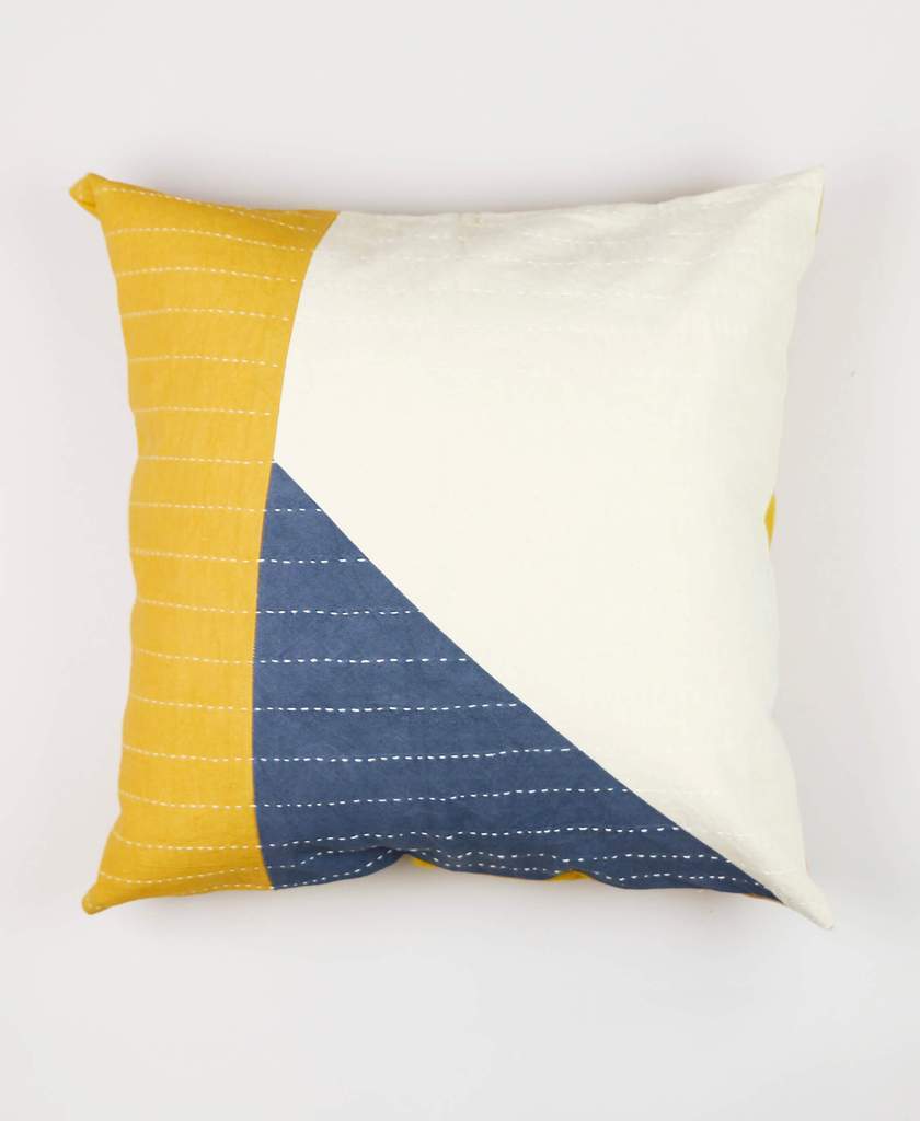 Asha Medium Colorblock Throw Pillow