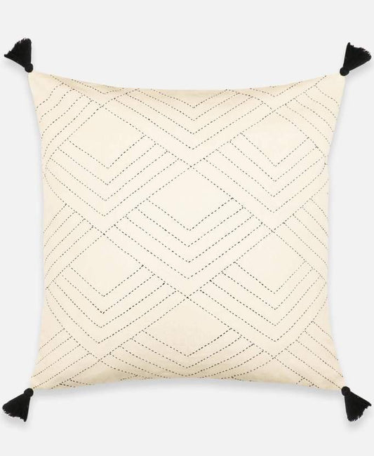 Tilt Throw Pillow - Bone
