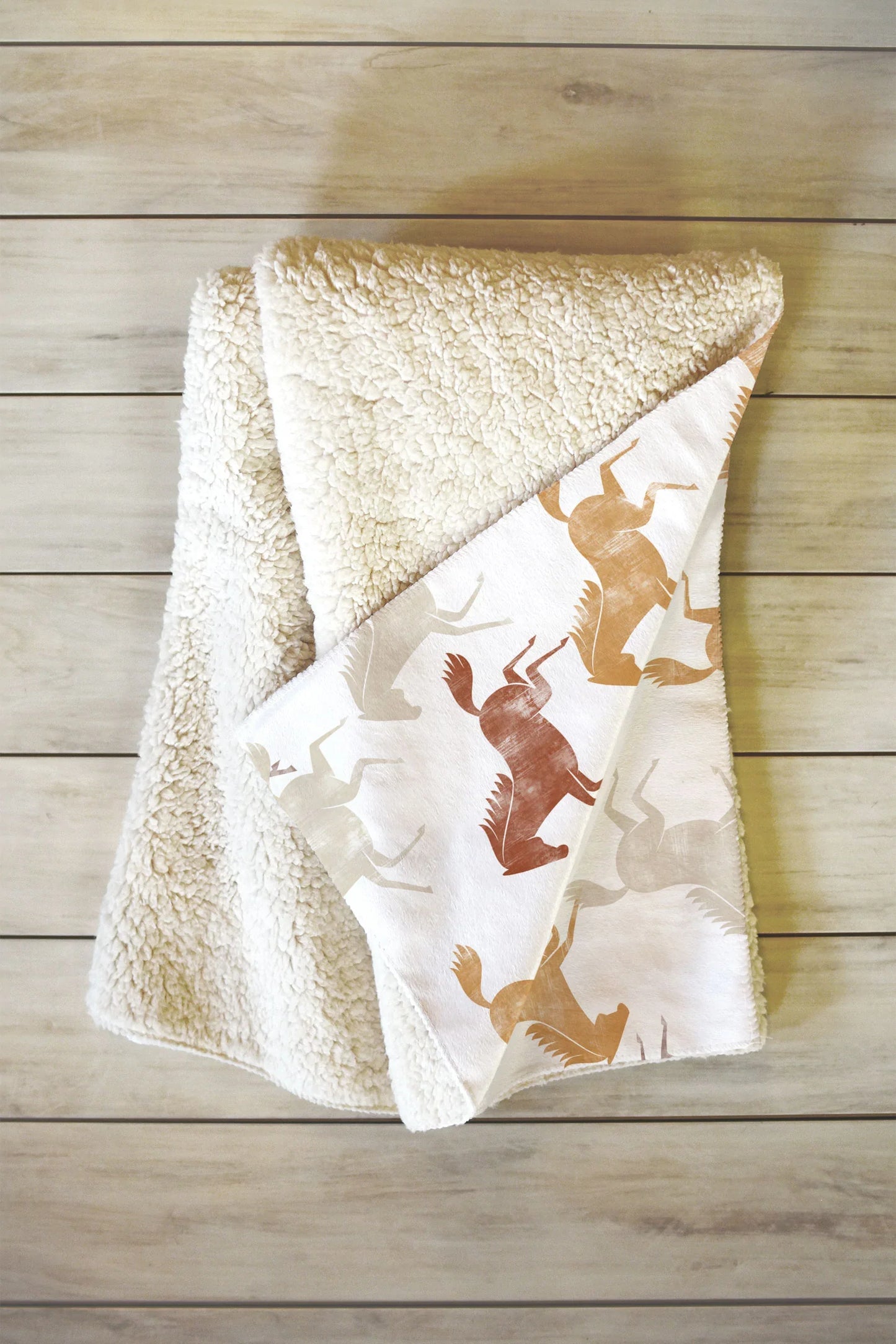 Wild Horses Fleece Throw Blanket (DS) DD