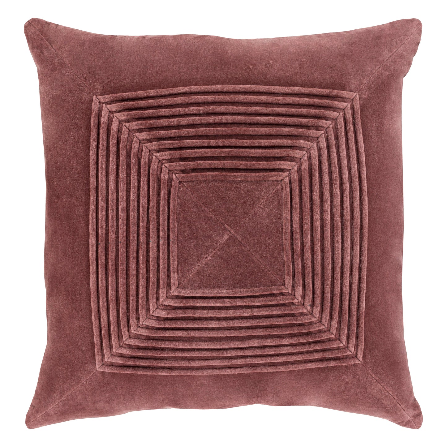 Akira Pleated Velvet Pillow