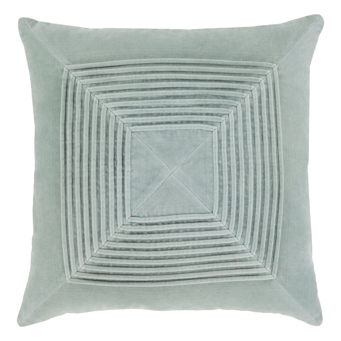 Akira Pleated Velvet Pillow