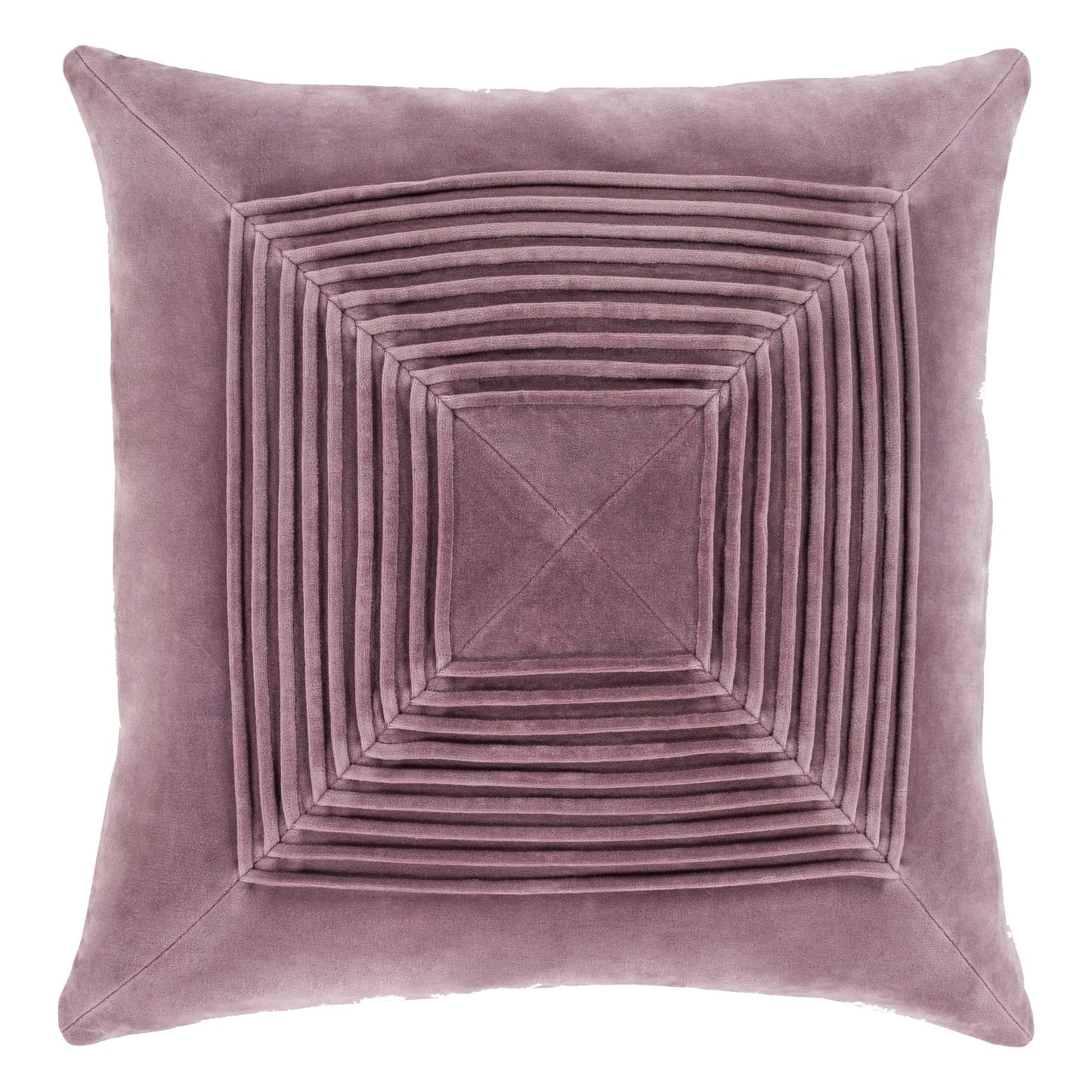 Akira Pleated Velvet Pillow