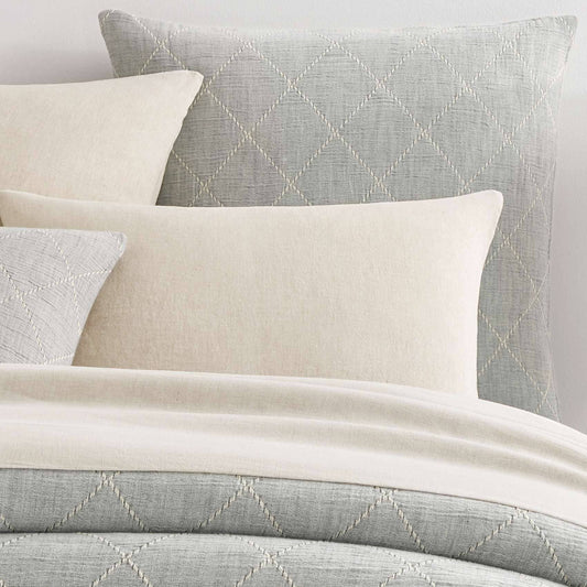 Tilden Natural/Grey Matelasse Sham