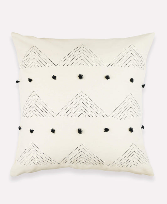 Triangle Stitch Throw Pillow